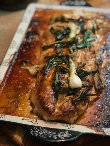 Miso Glazed Seabass